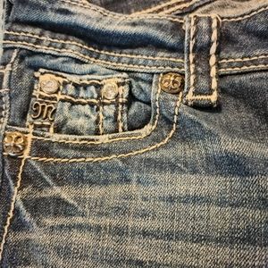 Miss Me by Buckle Bermuda Denim Shorts Size 26